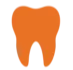 orange tooth icon